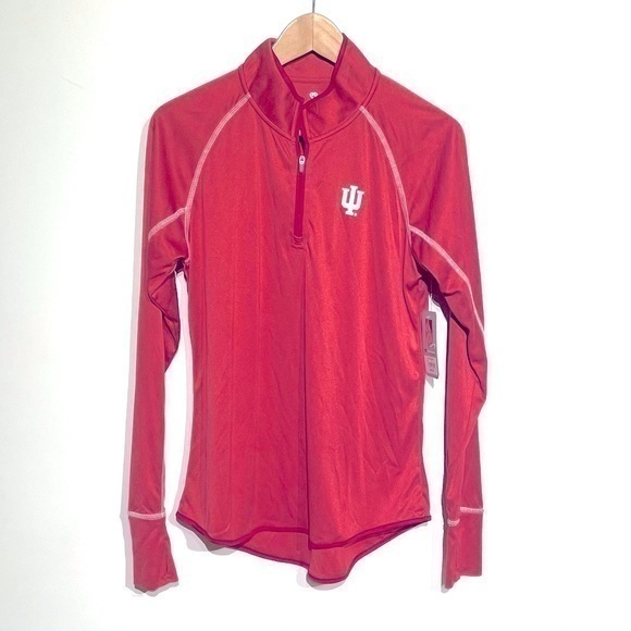 colosseum Indiana University IU NWT women’s Pullover Mock Neck NWT long sleeve - Picture 1 of 8